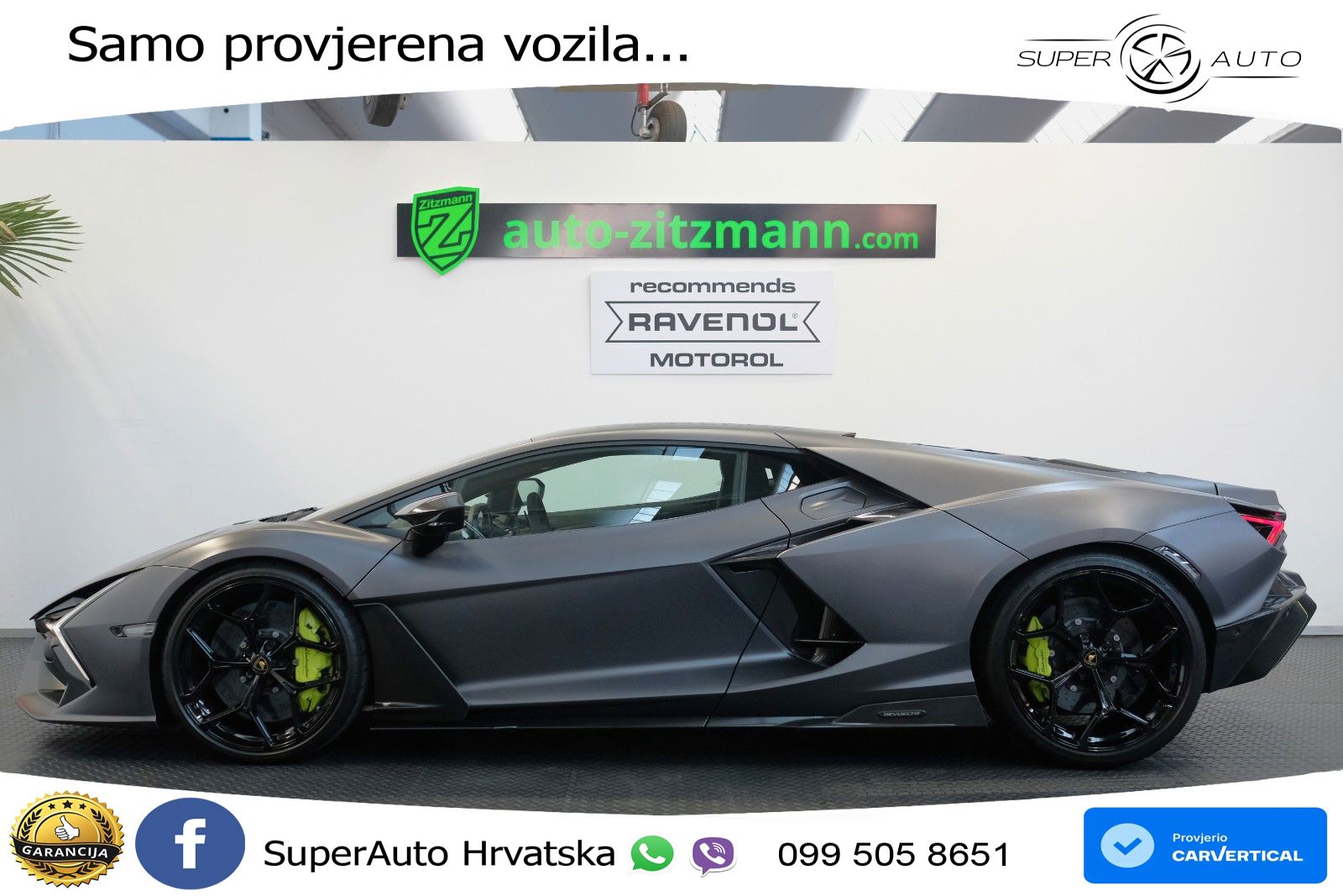 Lamborghini Revuelto 6.5 V12 (1015 KS) 4WD DCT LED+GR SJED+ACC