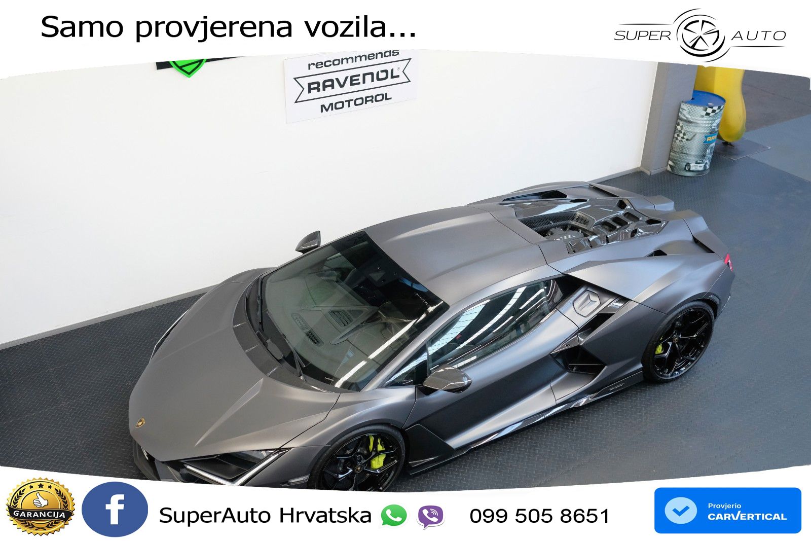 Lamborghini Revuelto 6.5 V12 (1015 KS) 4WD DCT LED+GR SJED+ACC