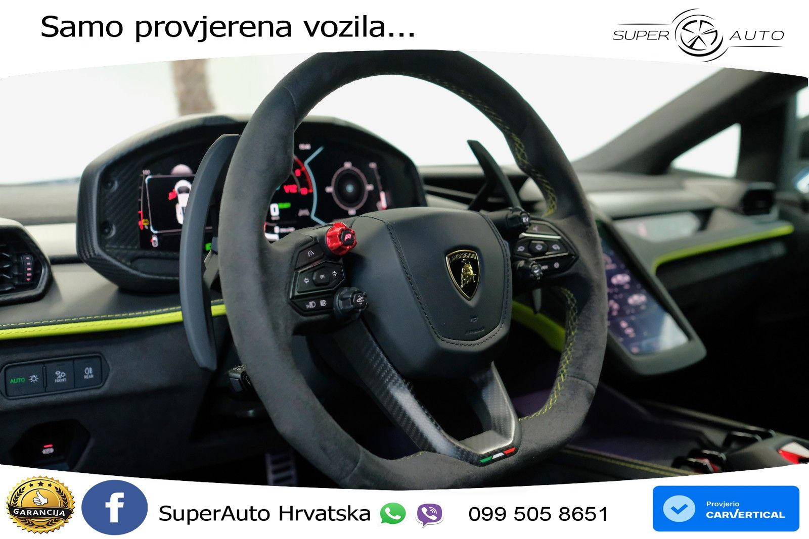 Lamborghini Revuelto 6.5 V12 (1015 KS) 4WD DCT LED+GR SJED+ACC