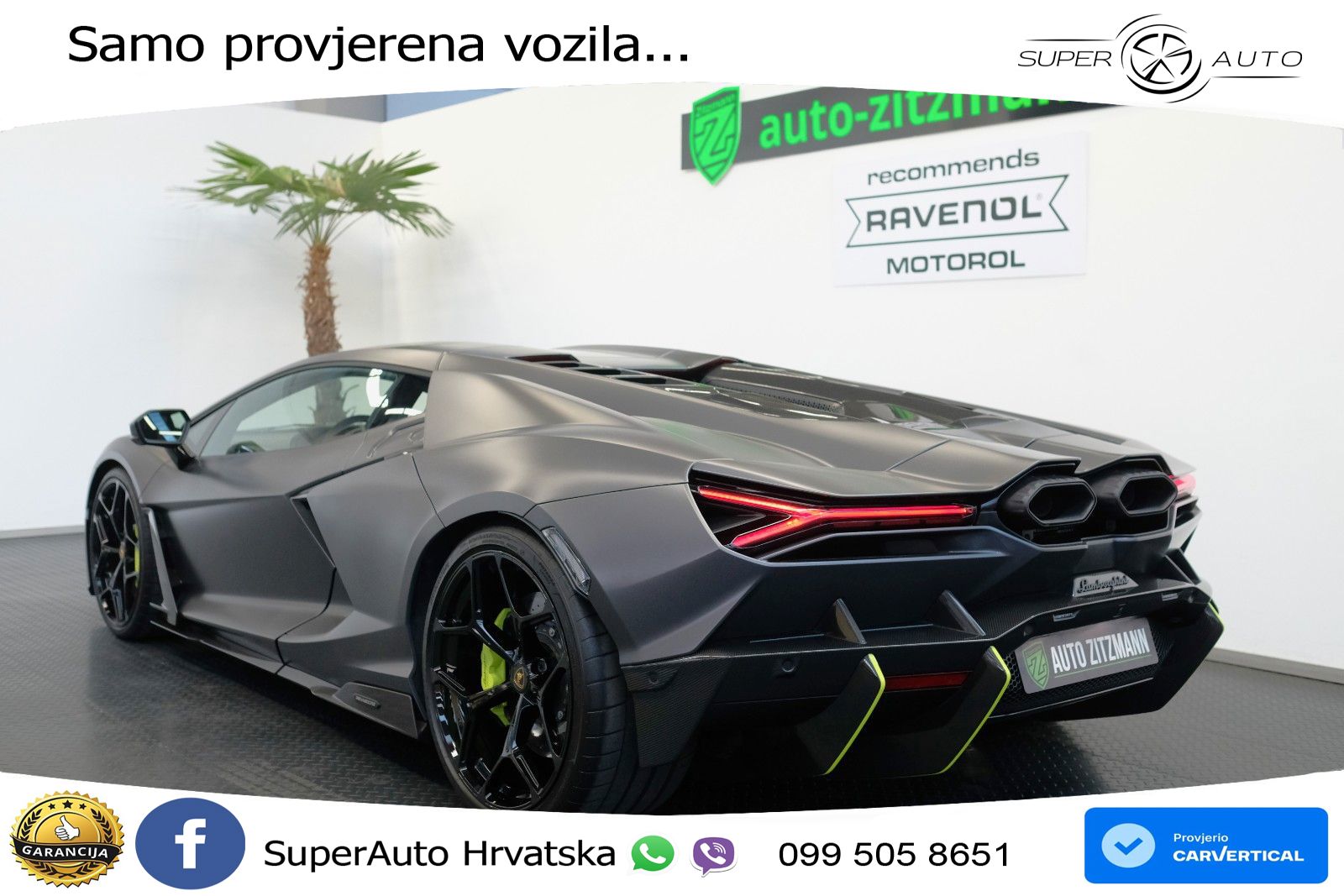 Lamborghini Revuelto 6.5 V12 (1015 KS) 4WD DCT LED+GR SJED+ACC