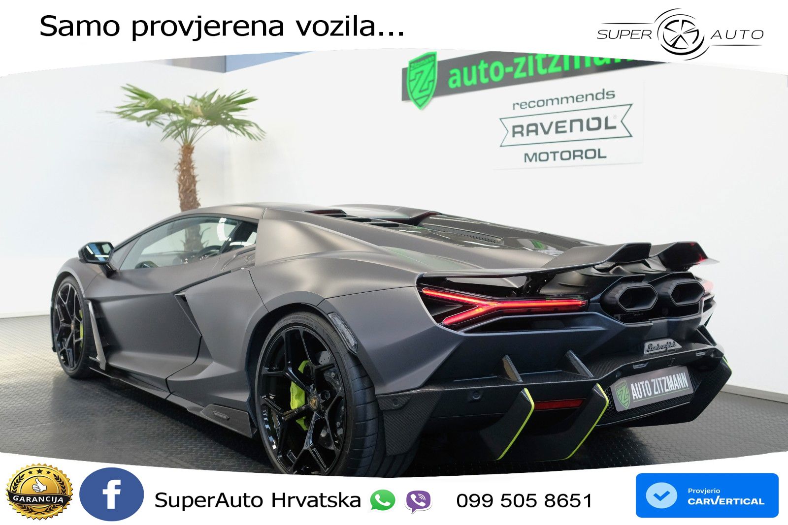 Lamborghini Revuelto 6.5 V12 (1015 KS) 4WD DCT LED+GR SJED+ACC