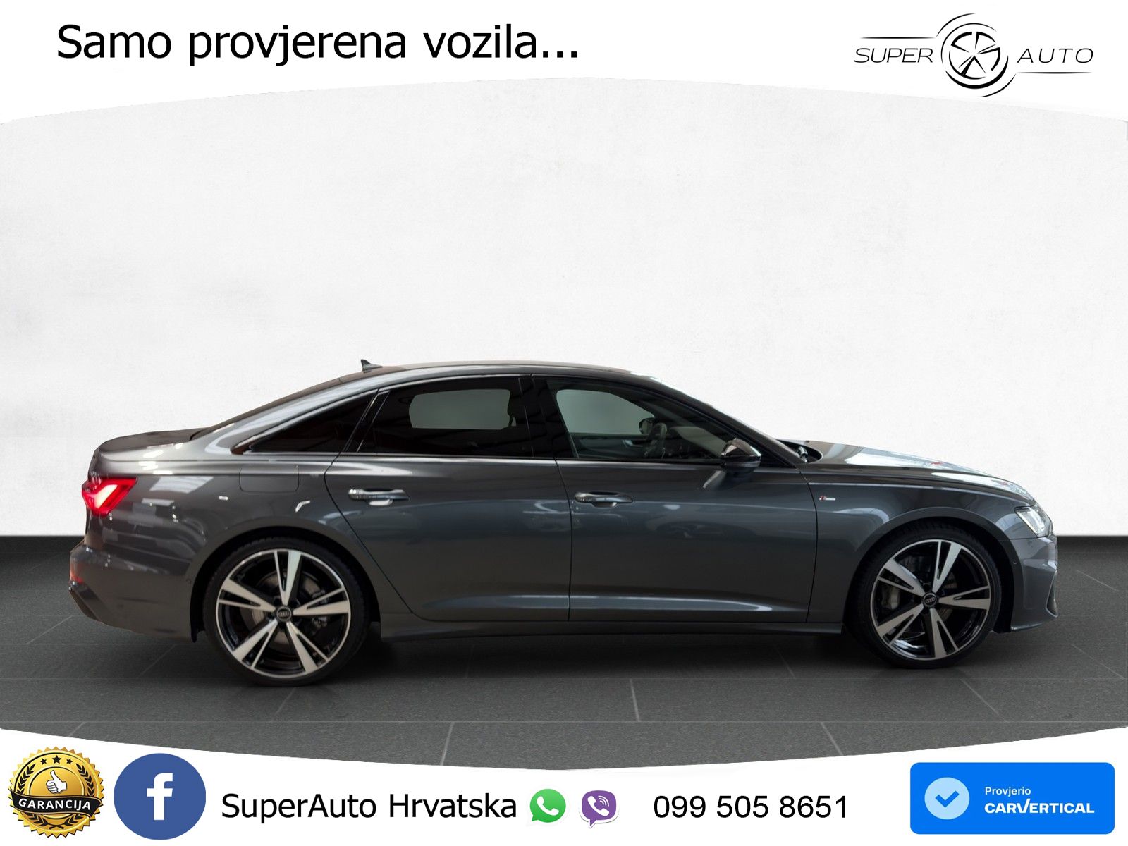 Audi A6 50 TFSIe (299 KS) quattro ultra S tronic S line MATRIX+GR SJED+KAM
