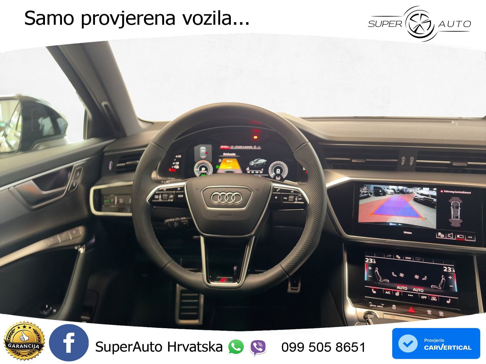 Audi A6 50 TFSIe (299 KS) quattro ultra S tronic S line MATRIX+GR SJED+KAM
