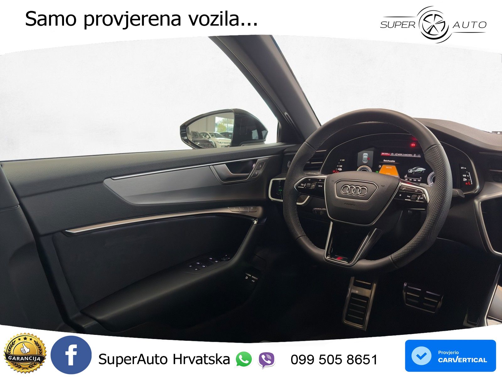 Audi A6 50 TFSIe (299 KS) quattro ultra S tronic S line MATRIX+GR SJED+KAM