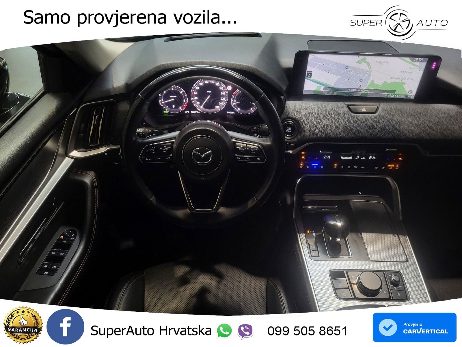 Mazda CX-60 3.3 e-Skyactiv D (254 KS) AWD Automatic MATRIX+GR SJED+KAM