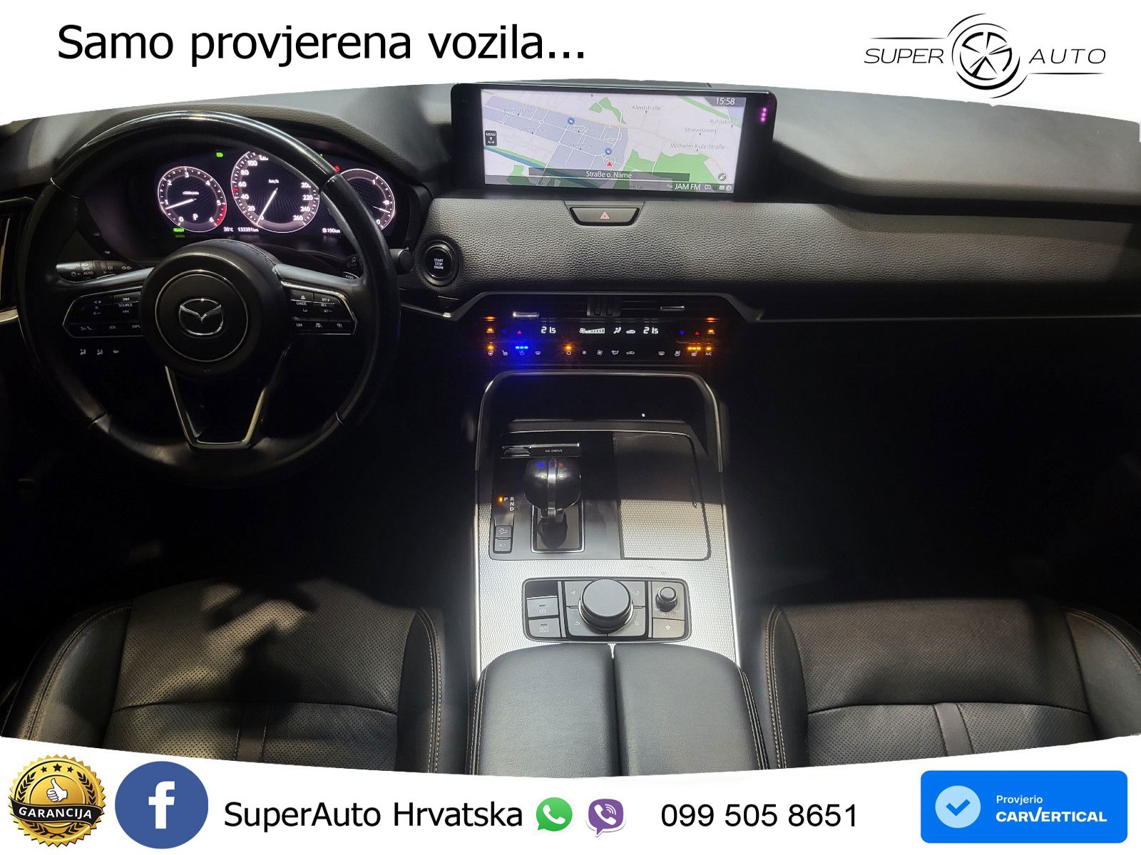 Mazda CX-60 3.3 e-Skyactiv D (254 KS) AWD Automatic MATRIX+GR SJED+KAM