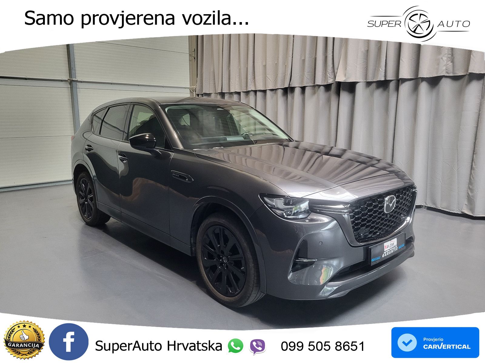 Mazda CX-60 3.3 e-Skyactiv D (254 KS) AWD Automatic MATRIX+GR SJED+KAM