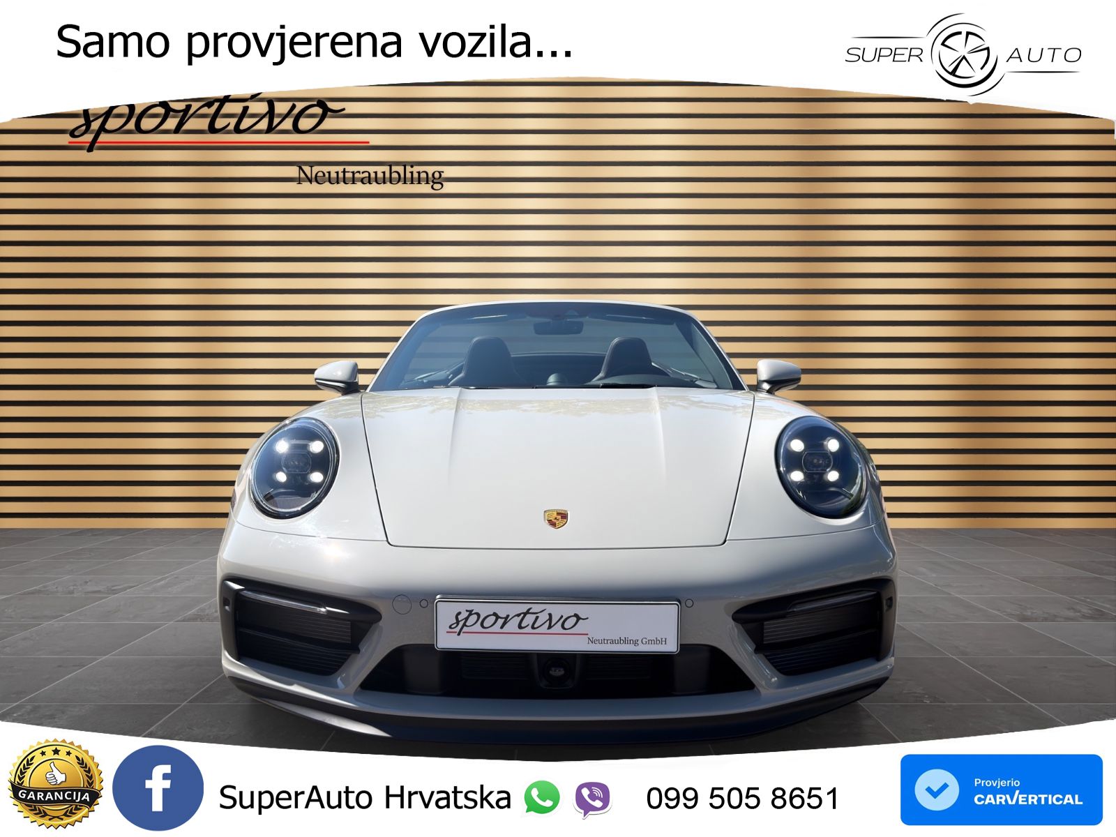 Porsche 911 Carrera 4 GTS Cabriolet 3.0 (480 KS) PDK LED+GR SJED+ACC