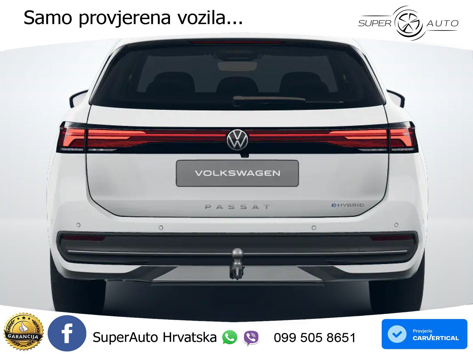 Volkswagen Passat Variant 1.5 TSI (204 KS) eHybrid DSG Business LED+GR SJED+ACC