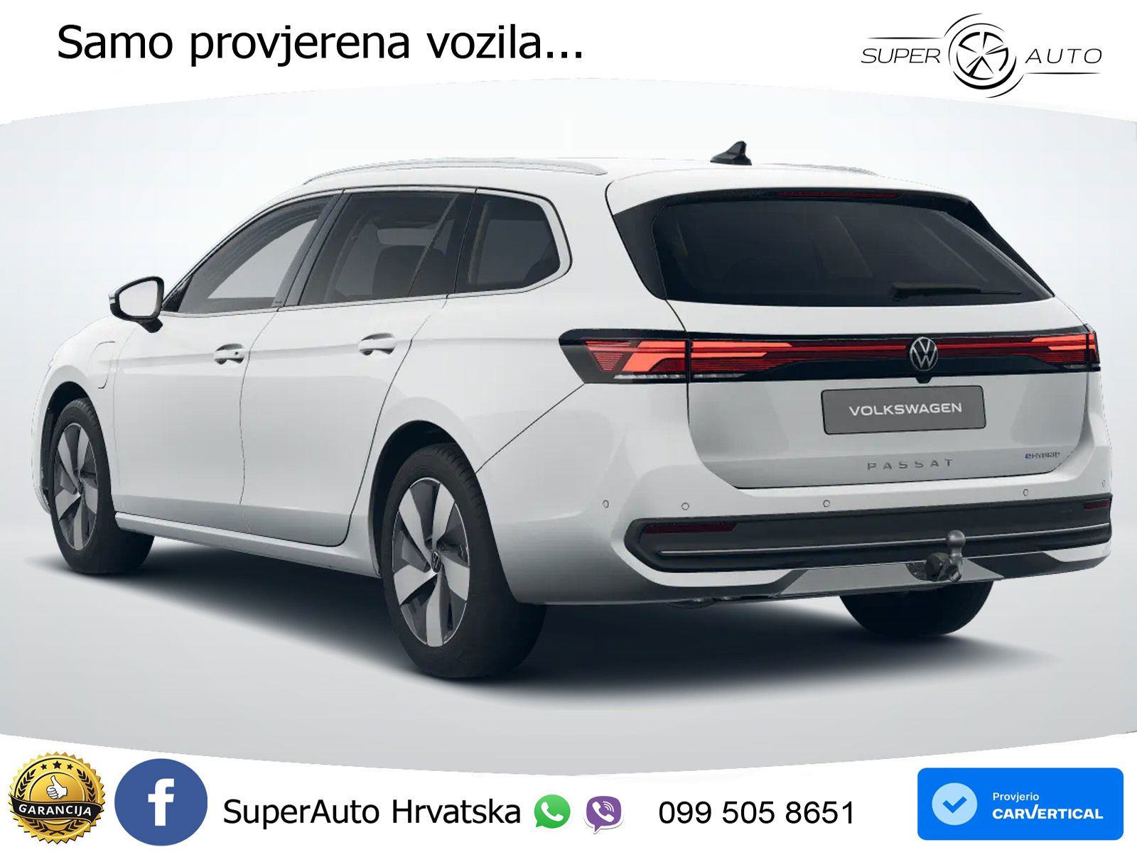 Volkswagen Passat Variant 1.5 TSI (204 KS) eHybrid DSG Business LED+GR SJED+ACC