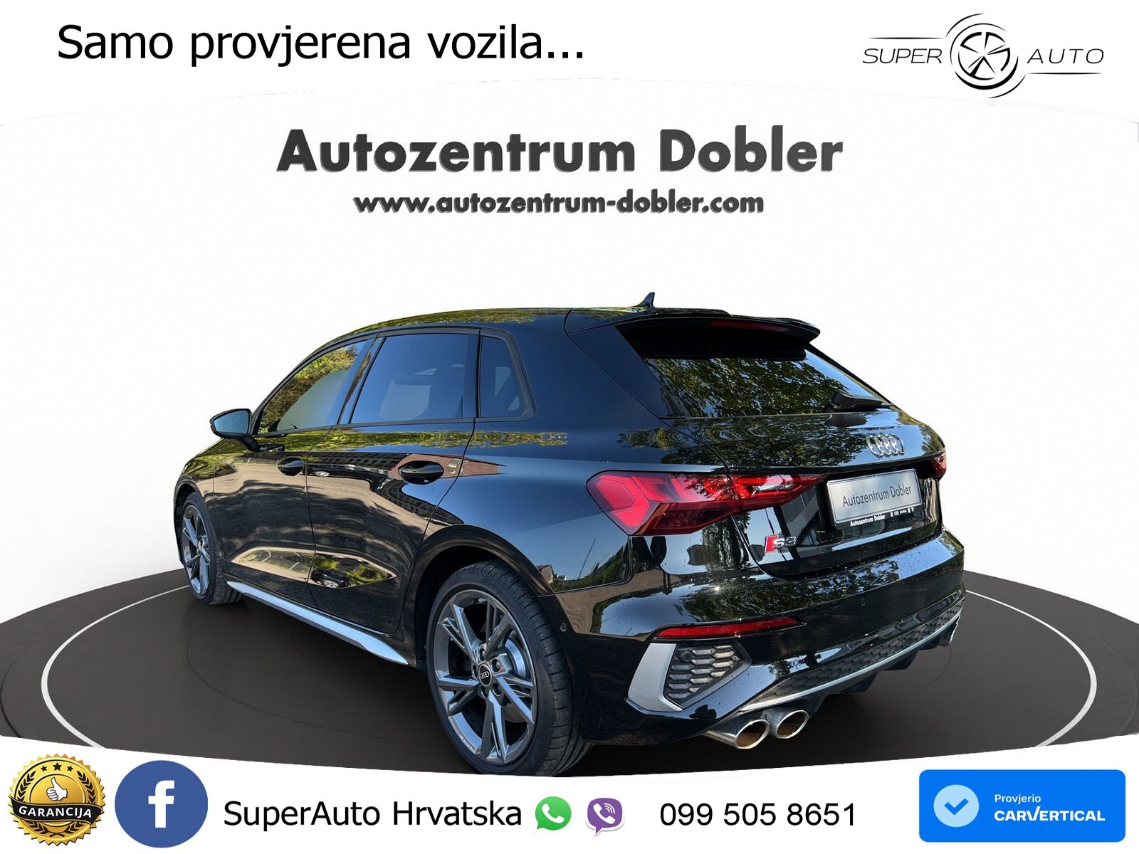Audi S3 2.0 TFSI (310 KS) quattro S tronic LED+GR SJED+ACC