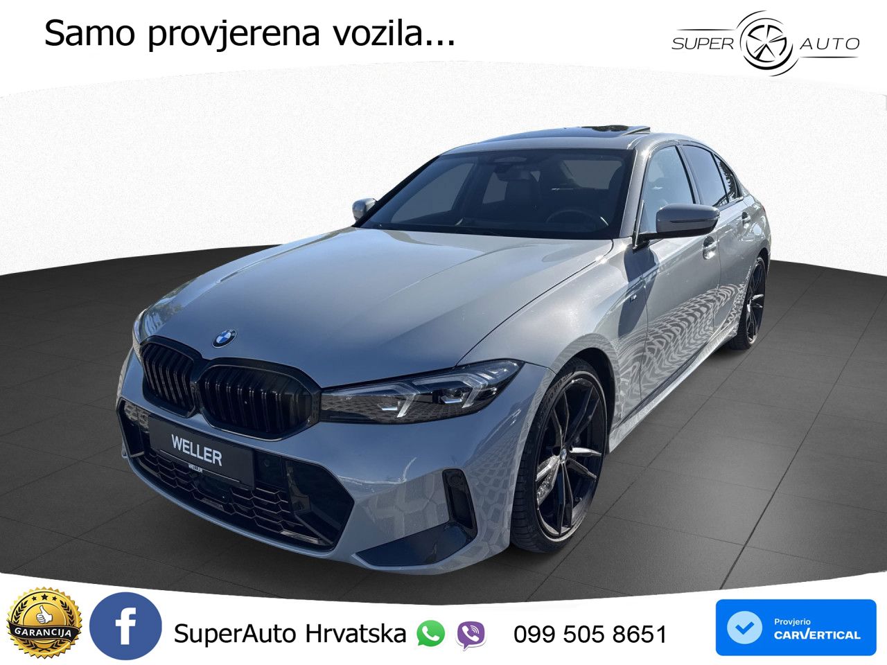 BMW 330i (245 KS) Steptronic M Sport ACC+HEAD+GR SJED+360+PANO
