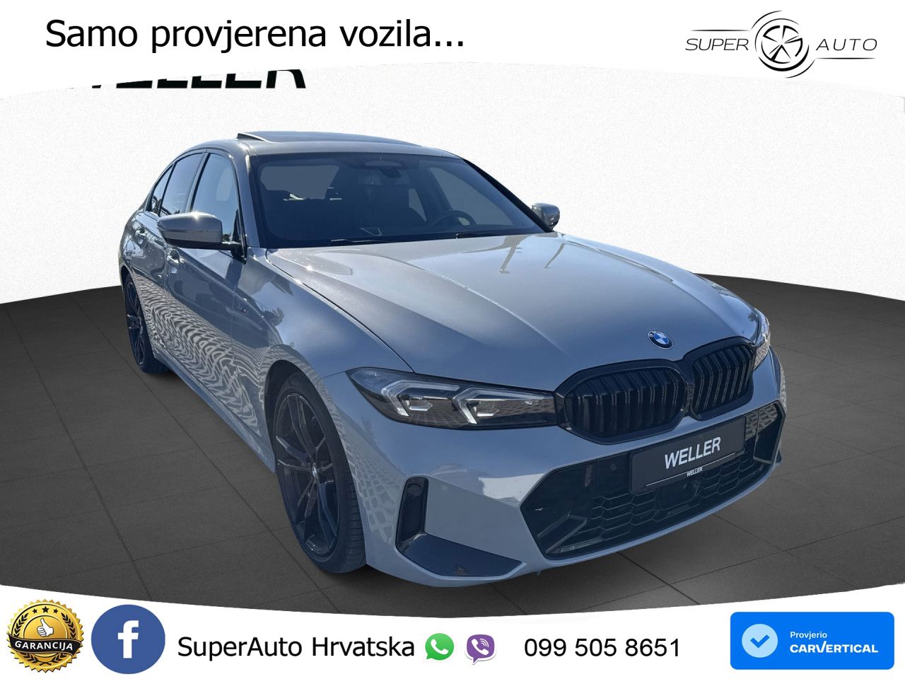 BMW 330i (245 KS) Steptronic M Sport ACC+HEAD+GR SJED+360+PANO