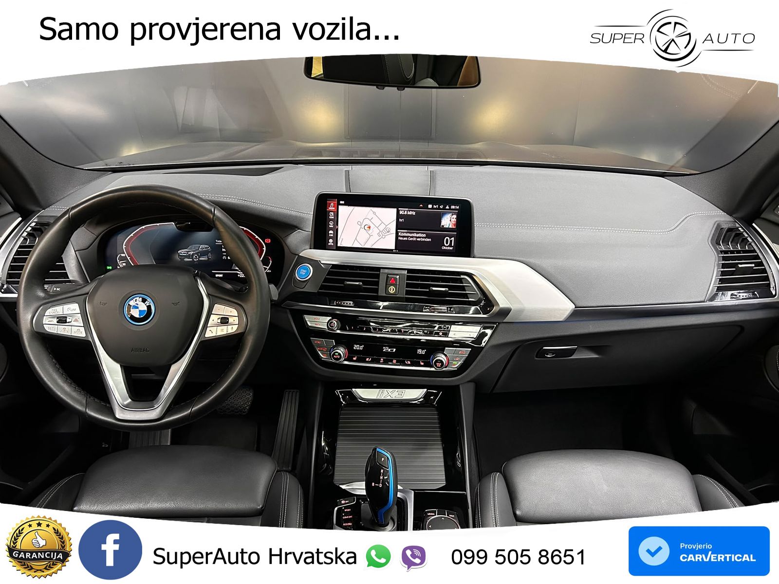 BMW iX3 80 kWh (286 KS) LED+GR SJED+ACC