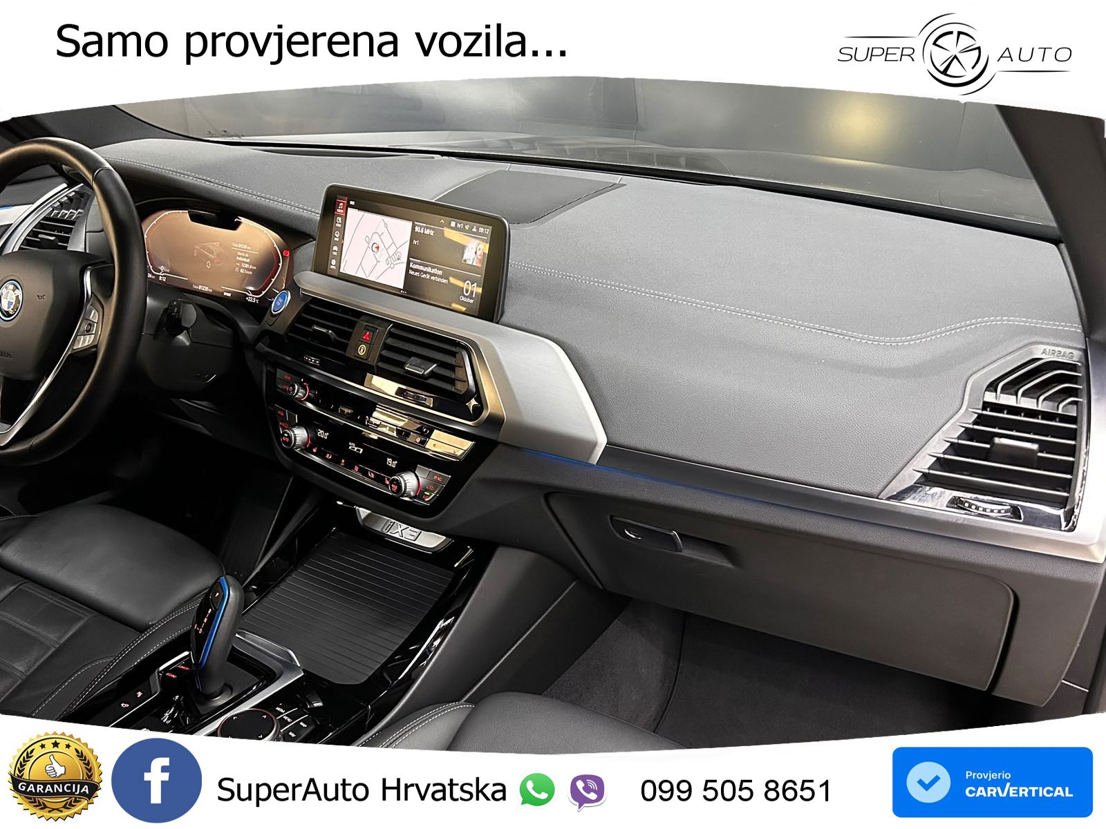 BMW iX3 80 kWh (286 KS) LED+GR SJED+ACC