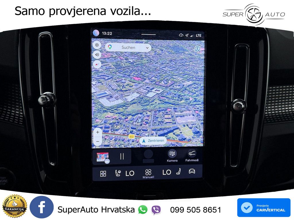 Volvo XC40 2.0 B3 163 KS Automatic ACC+GR SJED+360+PANO