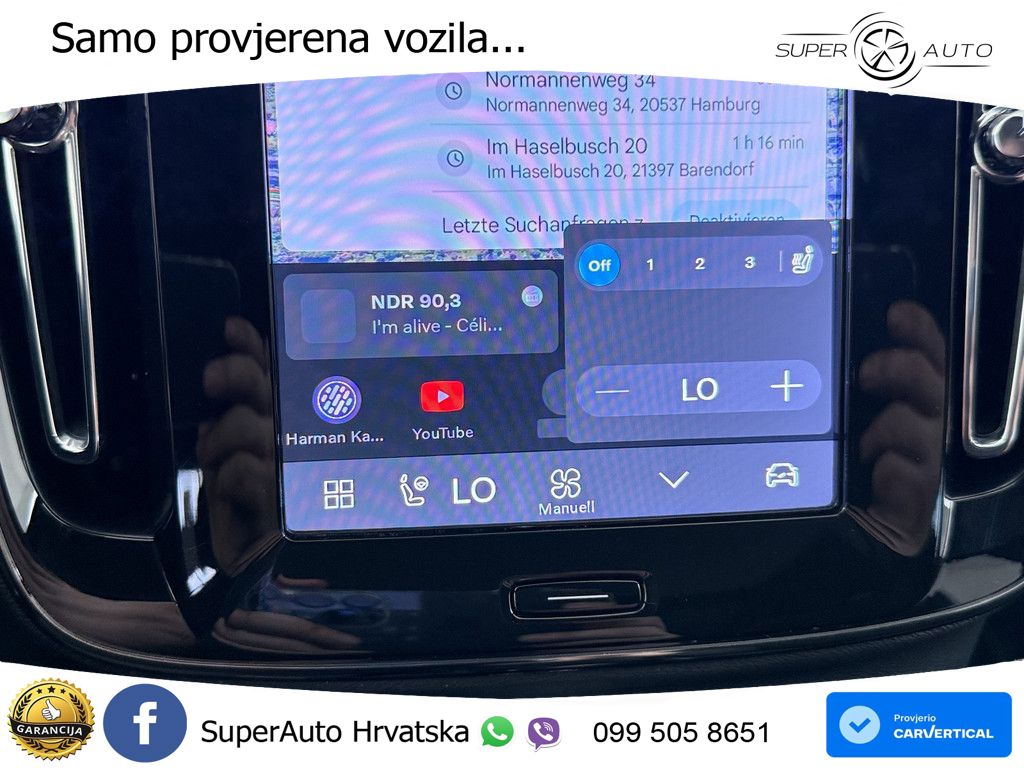 Volvo XC40 2.0 B3 163 KS Automatic ACC+GR SJED+360+PANO