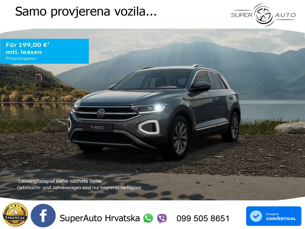 Volkswagen T-Roc I 2.0 TDI (150 KS) DSG LED+GR SJED+ACC