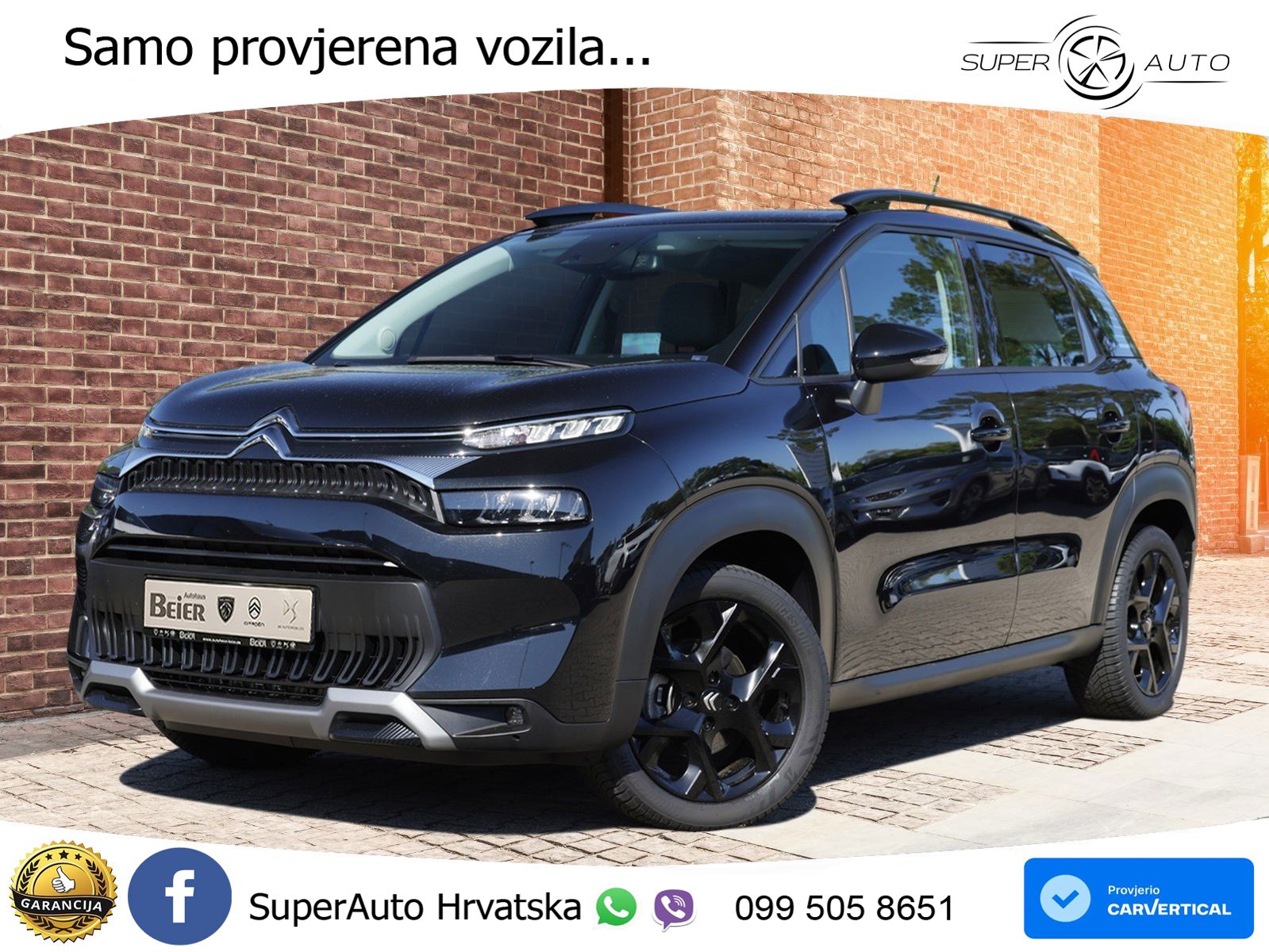 Citroen C3 Aircross 1.2 PureTech (131 KS) Automatic MAX LED+GR SJED+ACC