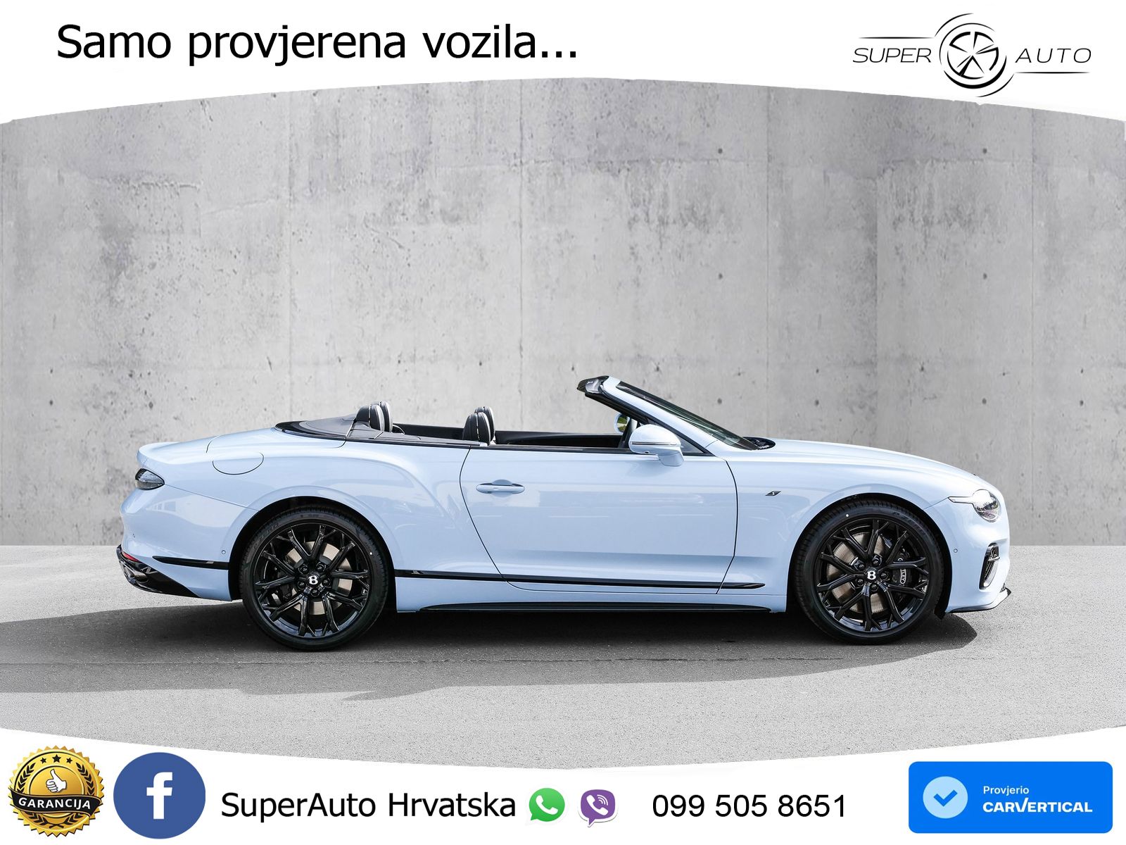 Bentley Continental GTC IV 4.0 V8 TFSi (680 KS) AWD DCT ZRAČNI+ACC+GR SJED+KAM