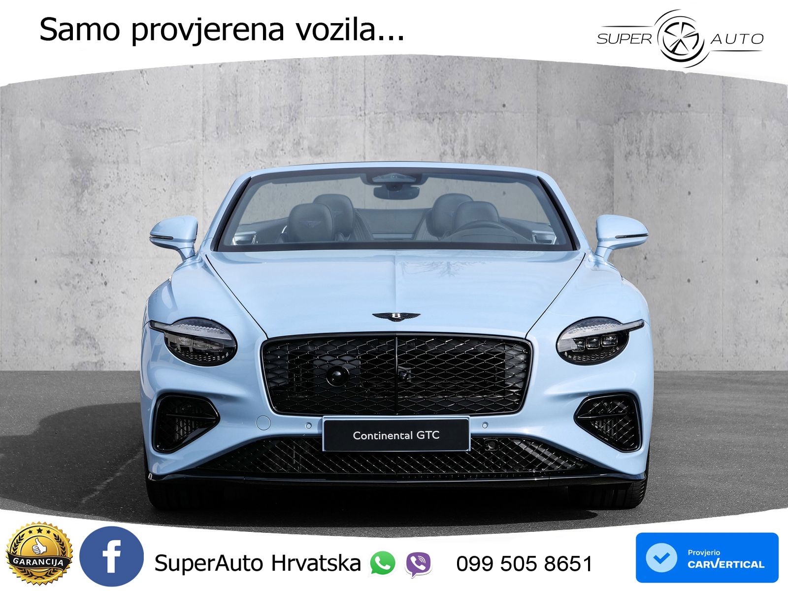 Bentley Continental GTC IV 4.0 V8 TFSi (680 KS) AWD DCT ZRAČNI+ACC+GR SJED+KAM
