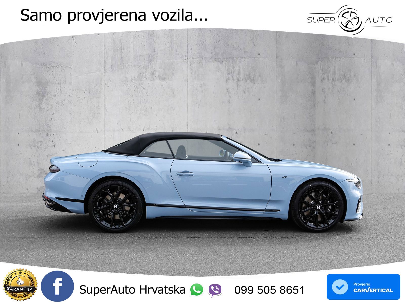 Bentley Continental GTC IV 4.0 V8 TFSi (680 KS) AWD DCT ZRAČNI+ACC+GR SJED+KAM