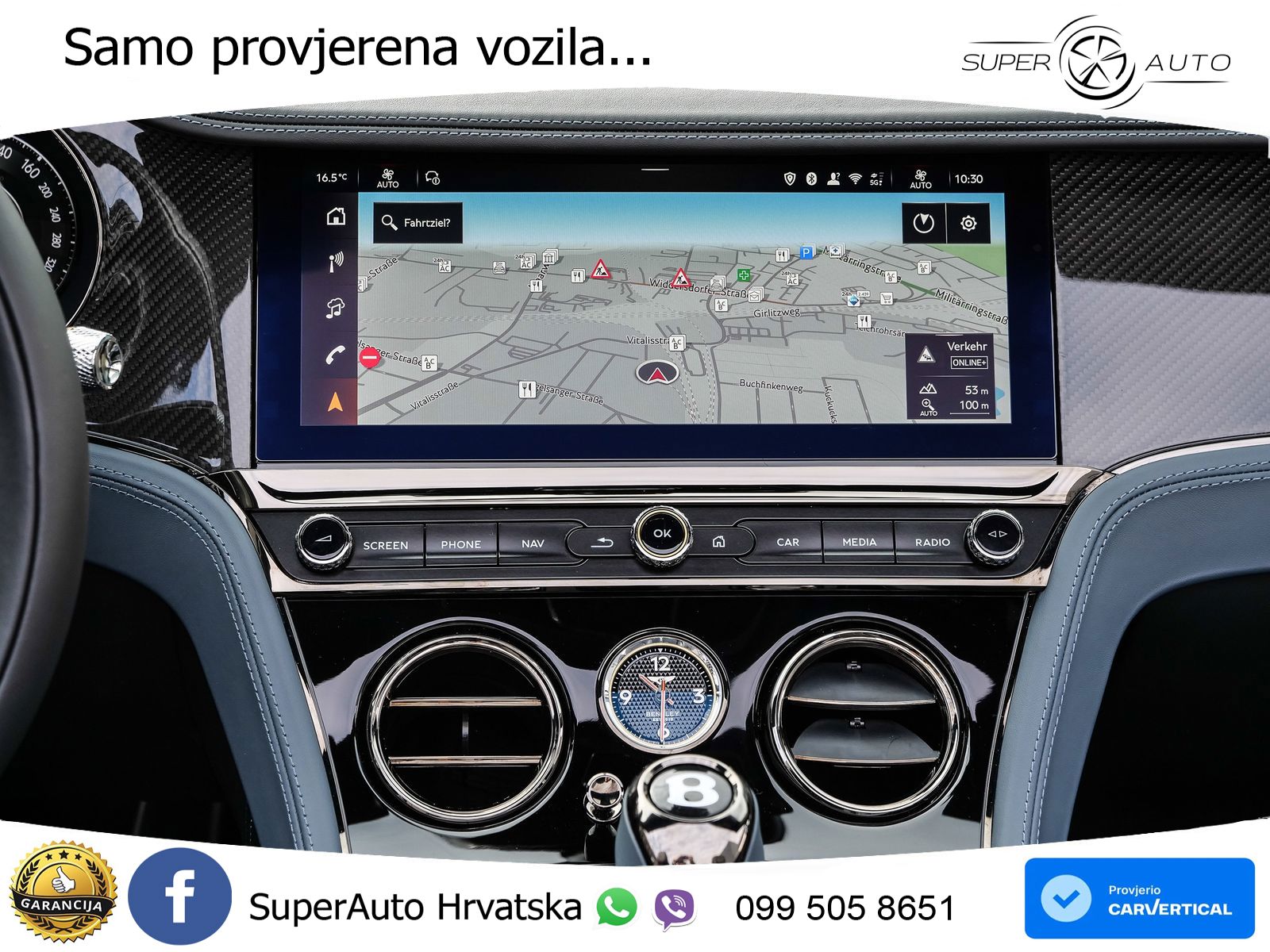 Bentley Continental GTC IV 4.0 V8 TFSi (680 KS) AWD DCT ZRAČNI+ACC+GR SJED+KAM