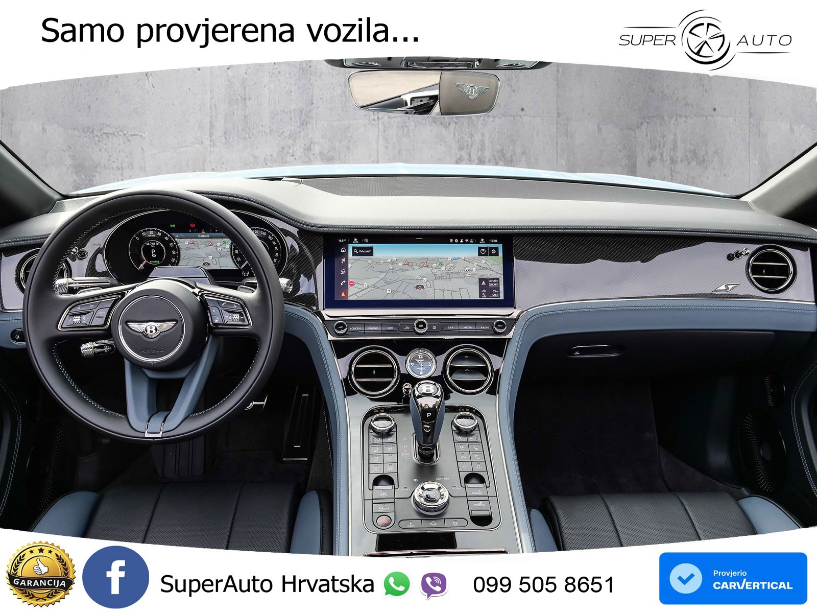 Bentley Continental GTC IV 4.0 V8 TFSi (680 KS) AWD DCT ZRAČNI+ACC+GR SJED+KAM