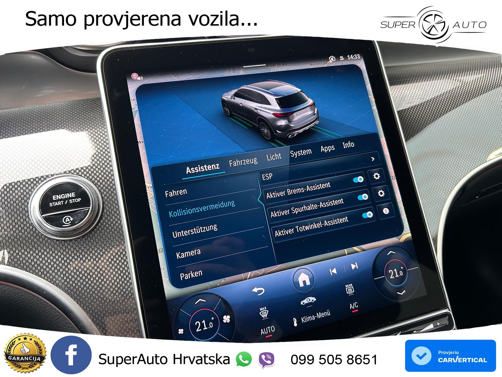 Mercedes GLC 300d (269 KS) 4MATIC 9G-TRONIC AMG LED+GR SJED+ACC