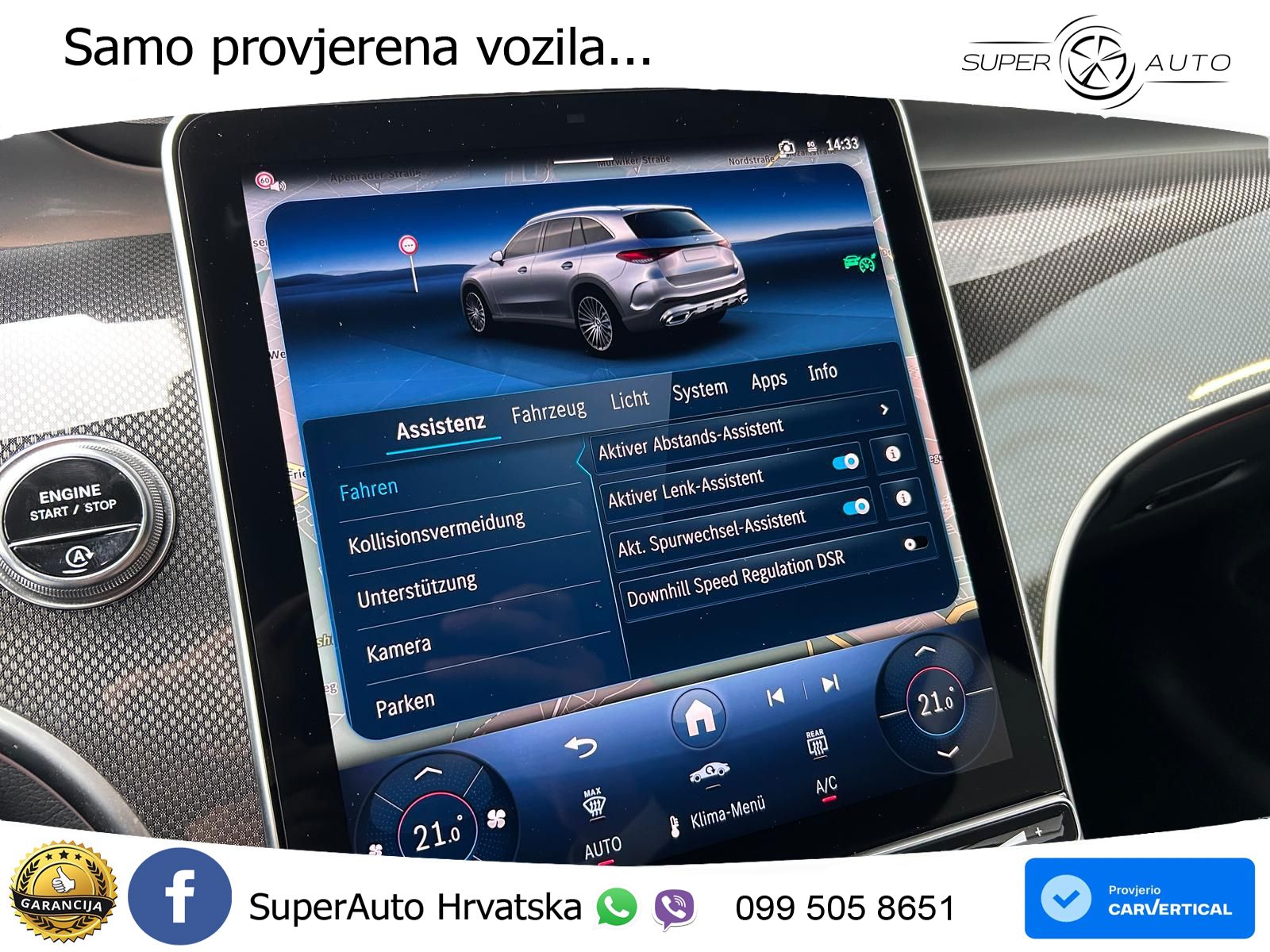 Mercedes GLC 300d (269 KS) 4MATIC 9G-TRONIC AMG LED+GR SJED+ACC