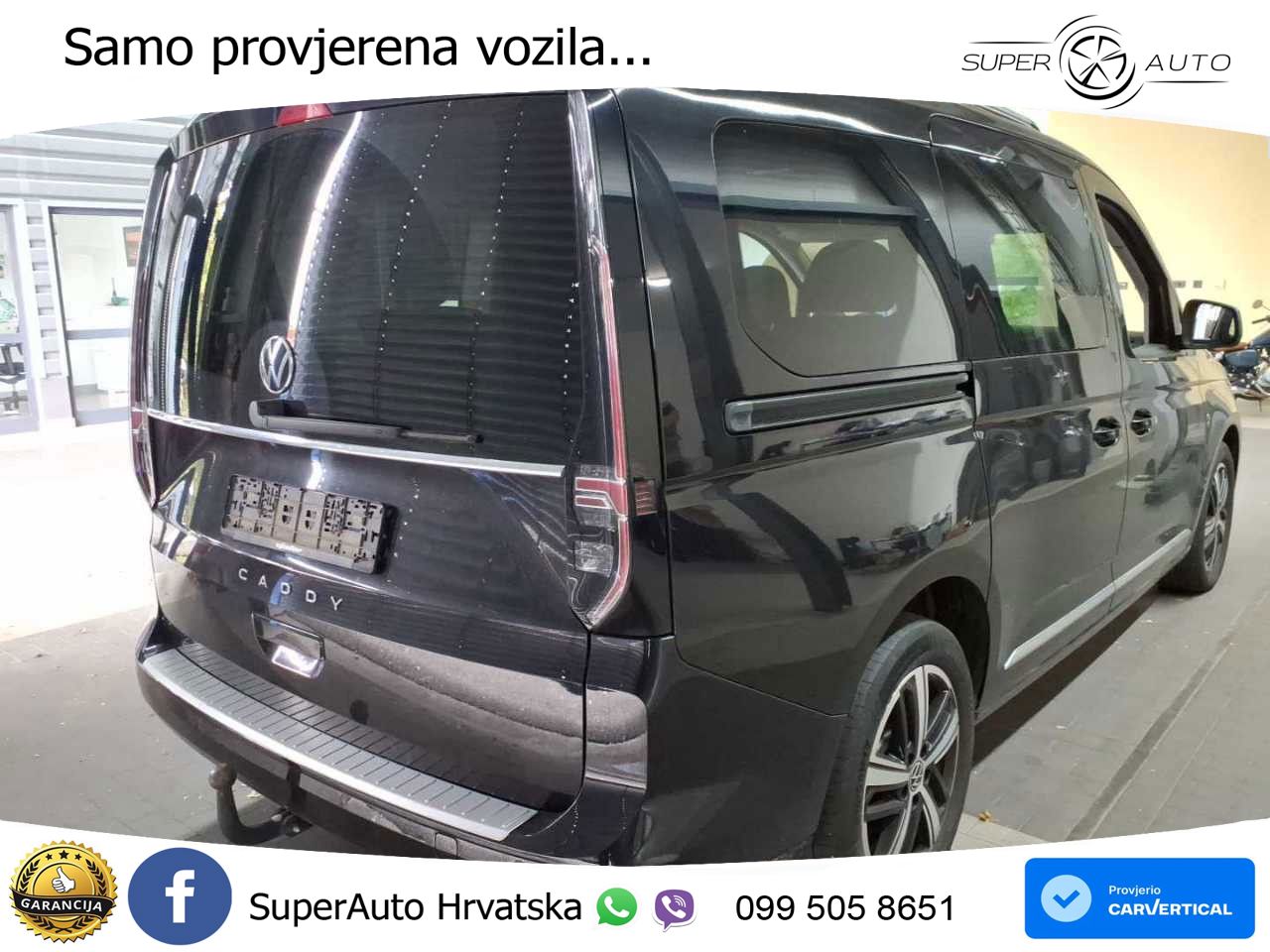 Volkswagen Caddy Maxi Style DSG/ 7 Sitze, RFK, AHK, CarPlay 122 KS