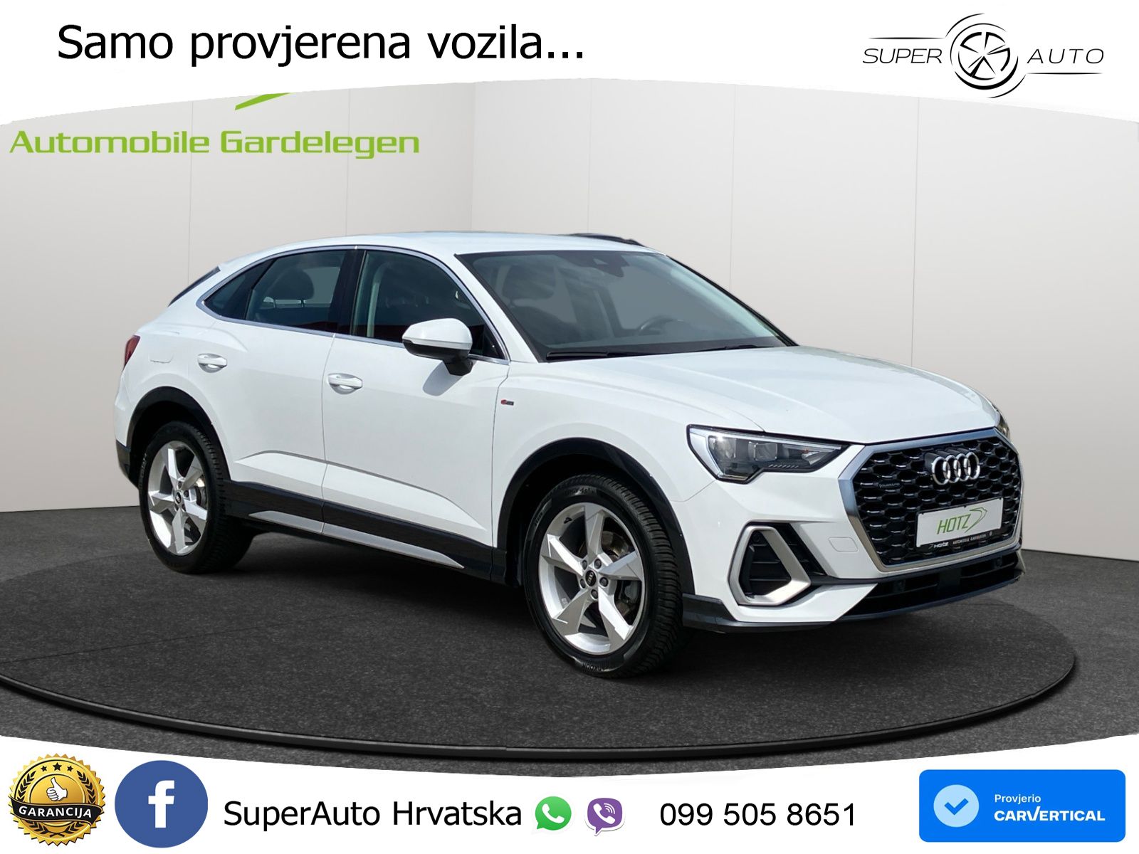 Audi Q3 Sportback 35 TDI (150 KS) quattro S tronic S line