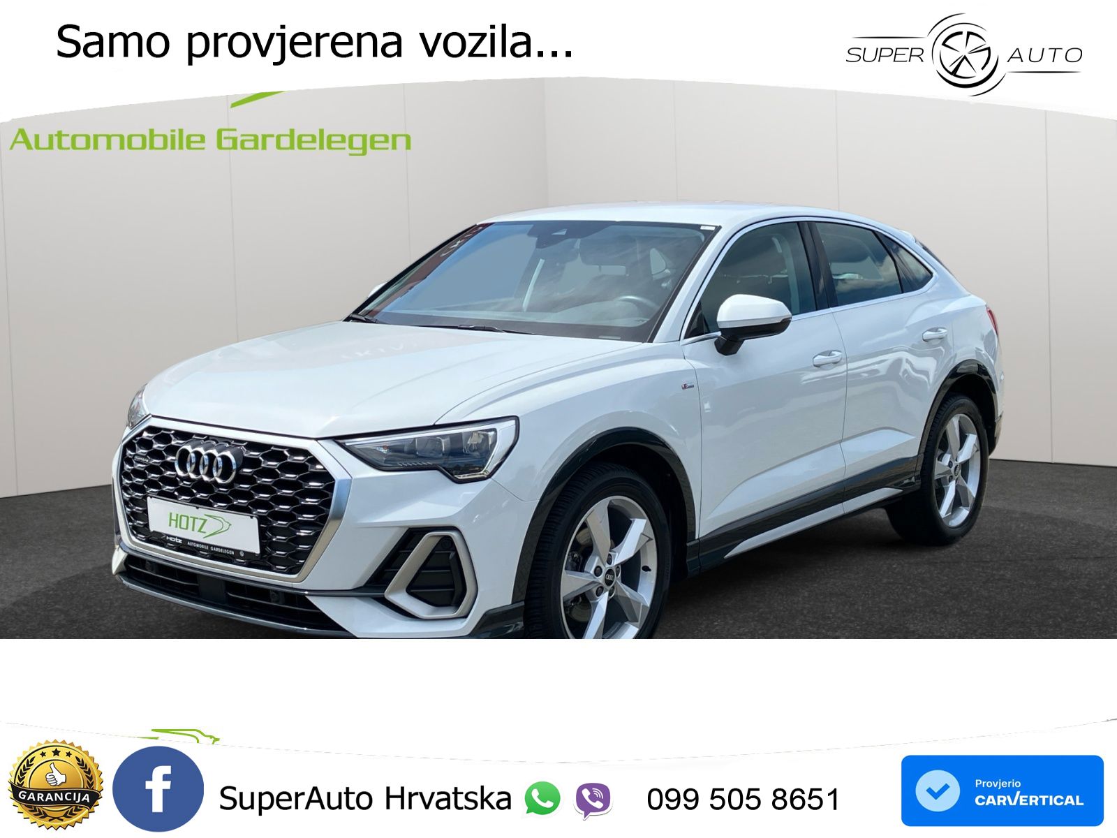 Audi Q3 Sportback 35 TDI (150 KS) quattro S tronic S line