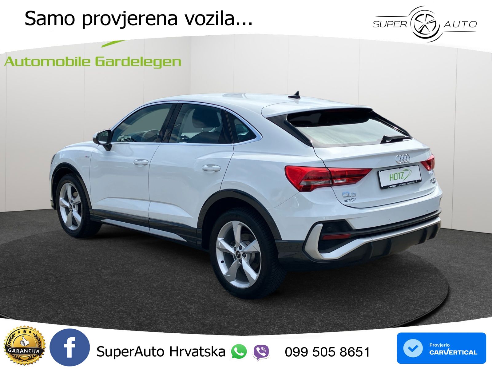 Audi Q3 Sportback 35 TDI (150 KS) quattro S tronic S line