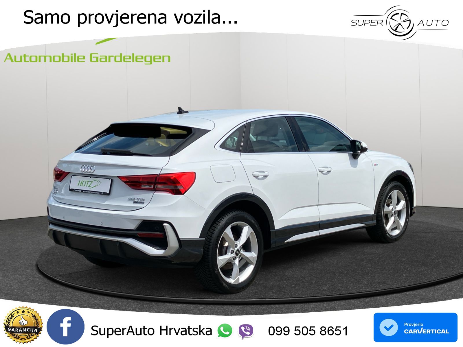 Audi Q3 Sportback 35 TDI (150 KS) quattro S tronic S line