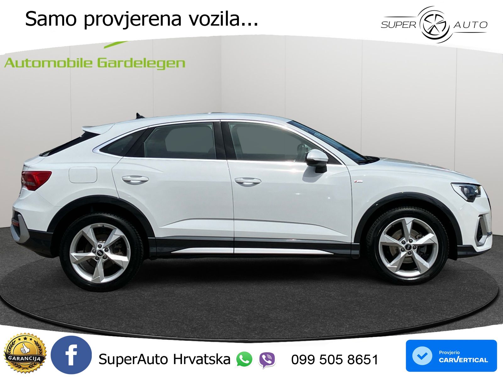 Audi Q3 Sportback 35 TDI (150 KS) quattro S tronic S line