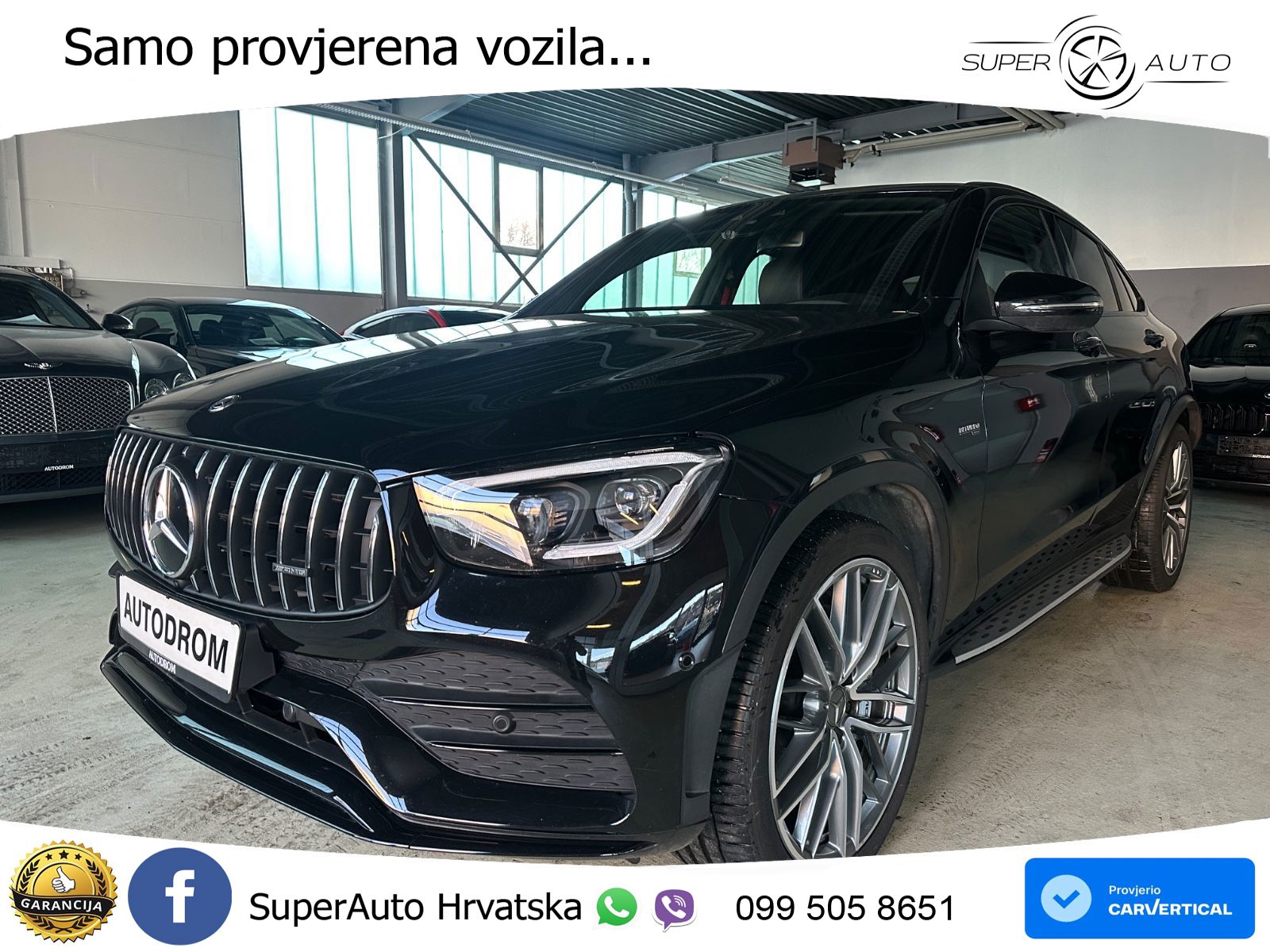 Mercedes GLC Coupe AMG 43 V6 (390 KS) 4MATIC TCT