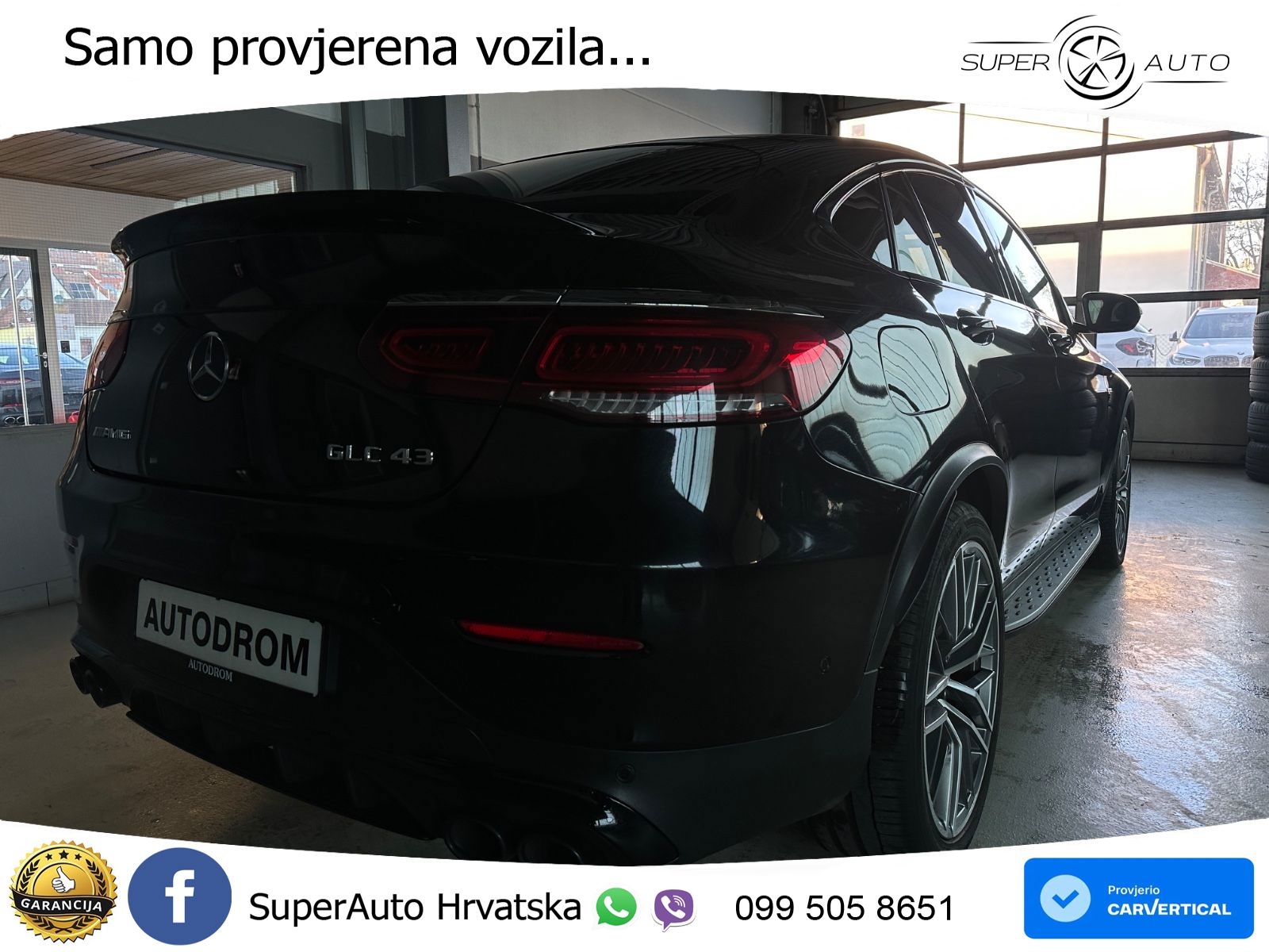 Mercedes GLC Coupe AMG 43 V6 (390 KS) 4MATIC TCT