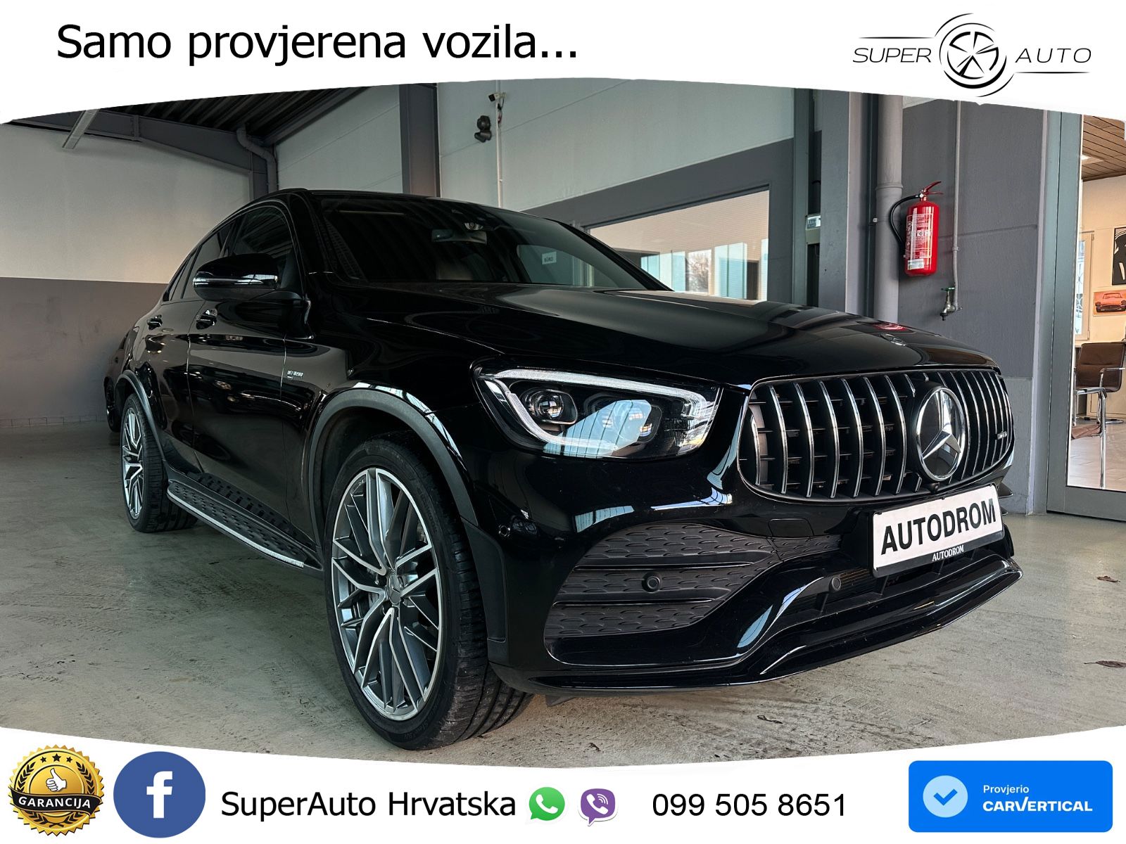 Mercedes GLC Coupe AMG 43 V6 (390 KS) 4MATIC TCT