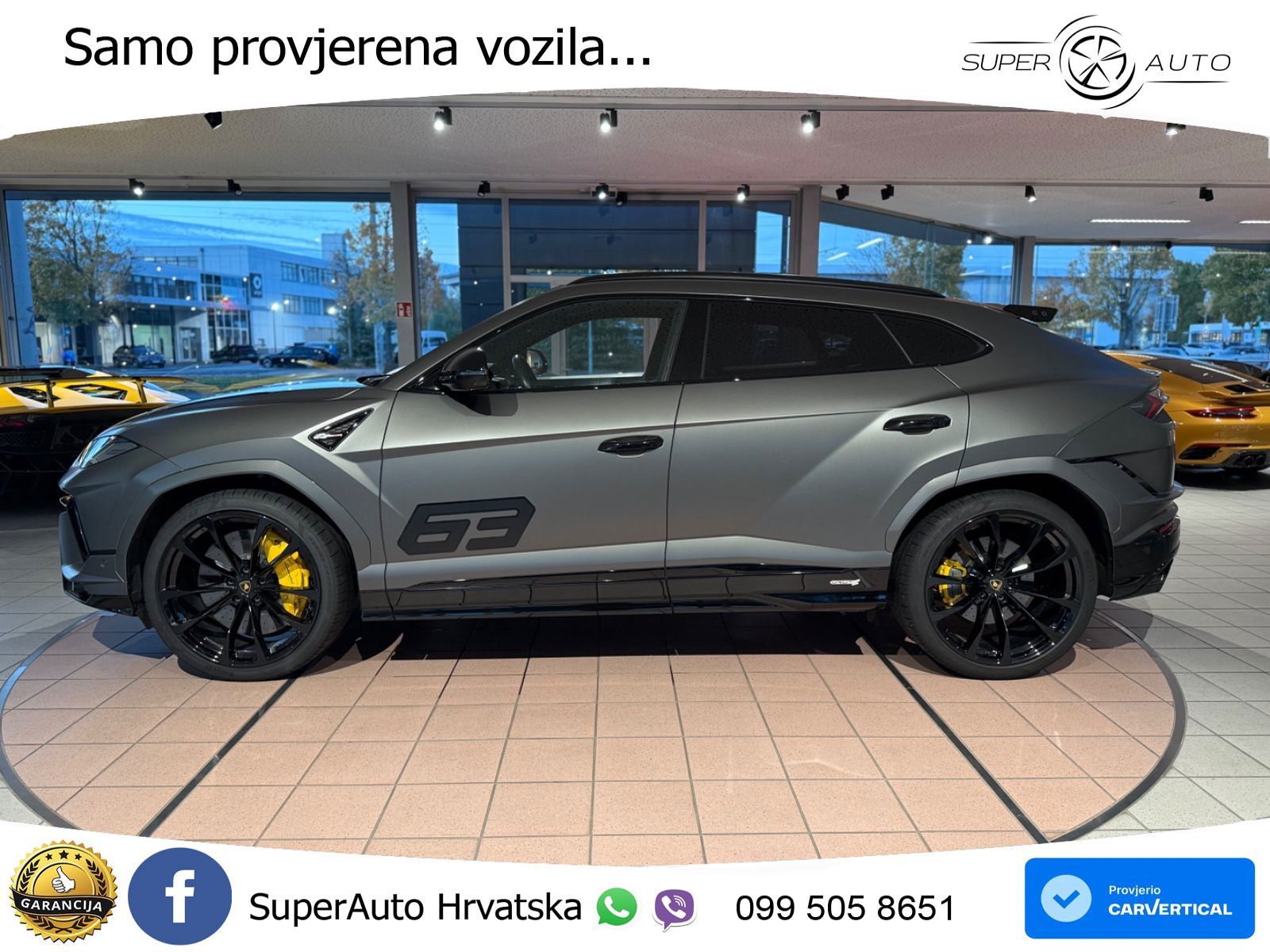 Lamborghini Urus S 4.0 V8 (666 KS) 4WD Automatic ACC+HEAD+4xGR SJED+360+PANO