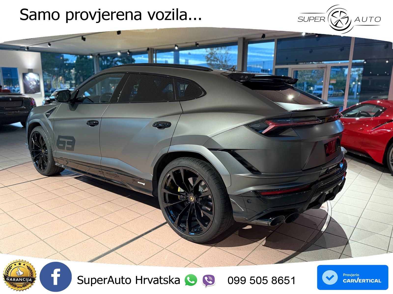 Lamborghini Urus S 4.0 V8 (666 KS) 4WD Automatic ACC+HEAD+4xGR SJED+360+PANO