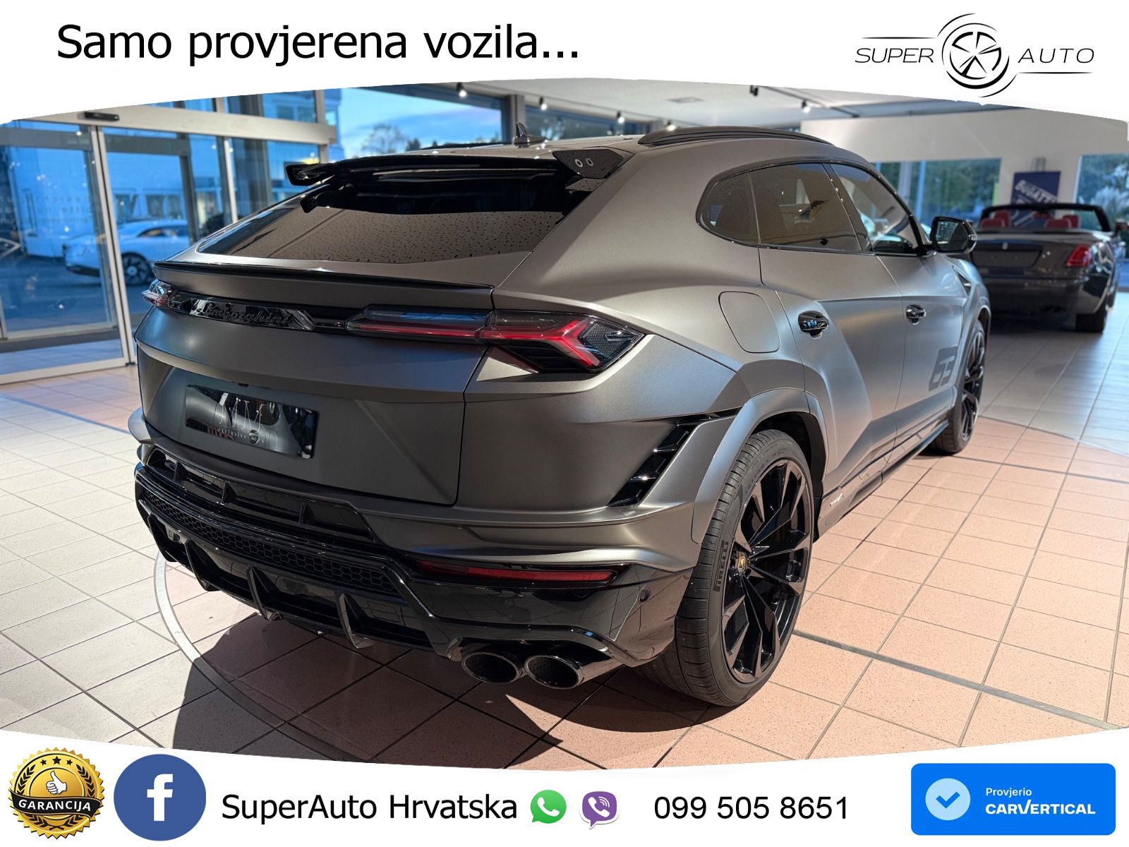 Lamborghini Urus S 4.0 V8 (666 KS) 4WD Automatic ACC+HEAD+4xGR SJED+360+PANO