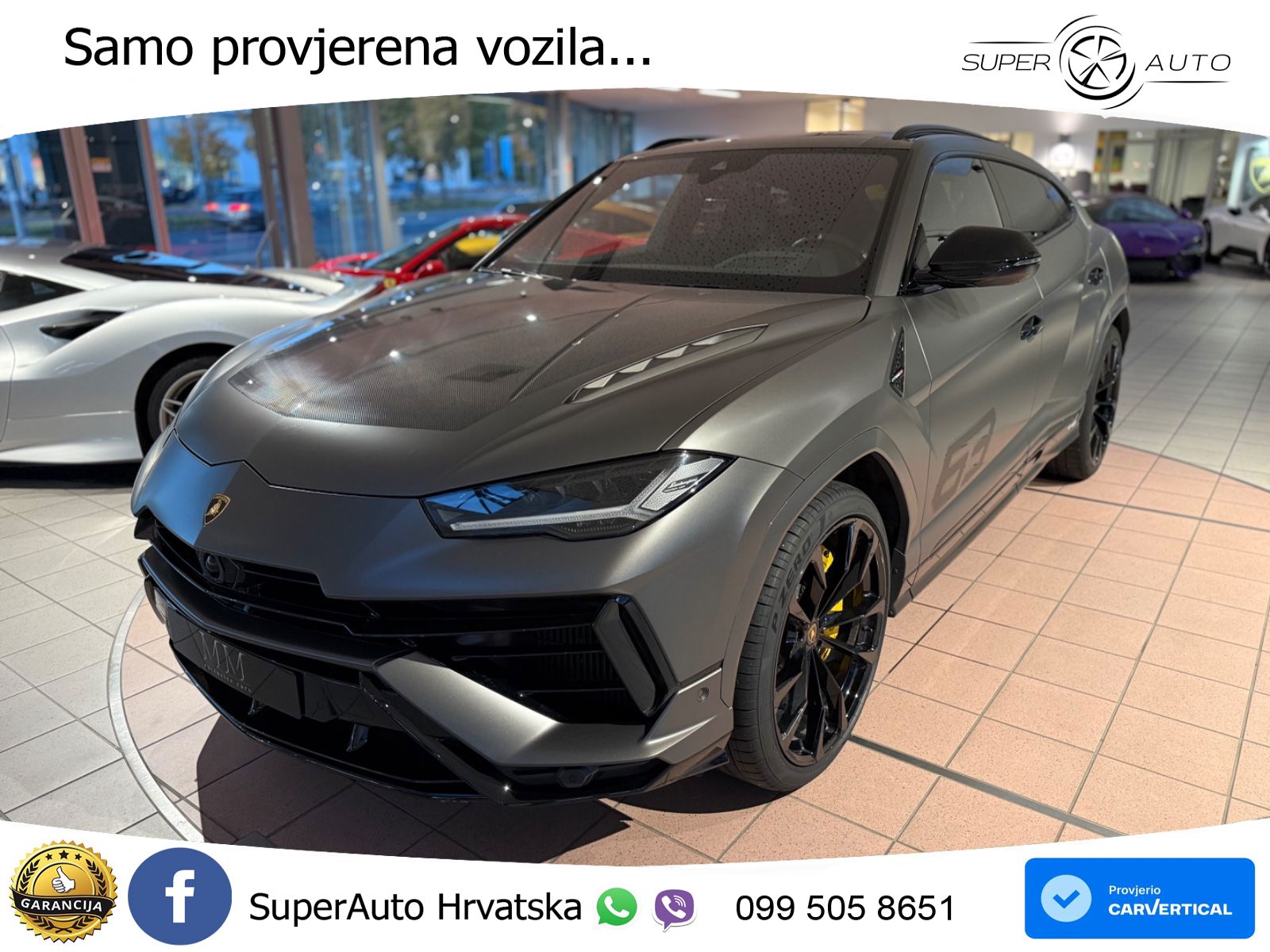 Lamborghini Urus S 4.0 V8 (666 KS) 4WD Automatic ACC+HEAD+4xGR SJED+360+PANO