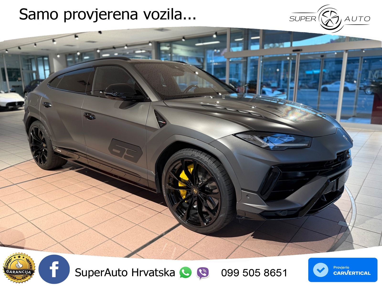 Lamborghini Urus S 4.0 V8 (666 KS) 4WD Automatic ACC+HEAD+4xGR SJED+360+PANO