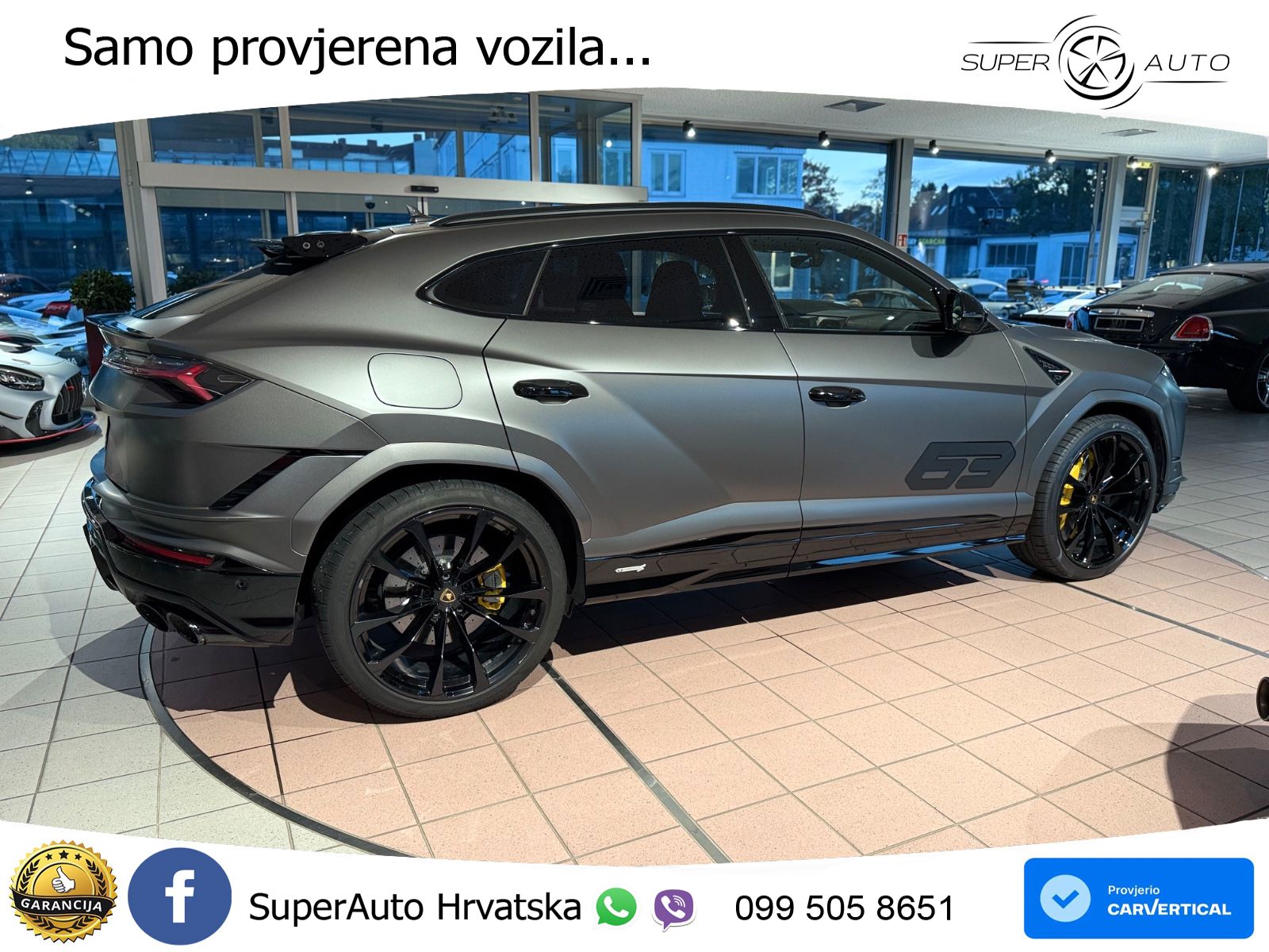 Lamborghini Urus S 4.0 V8 (666 KS) 4WD Automatic ACC+HEAD+4xGR SJED+360+PANO