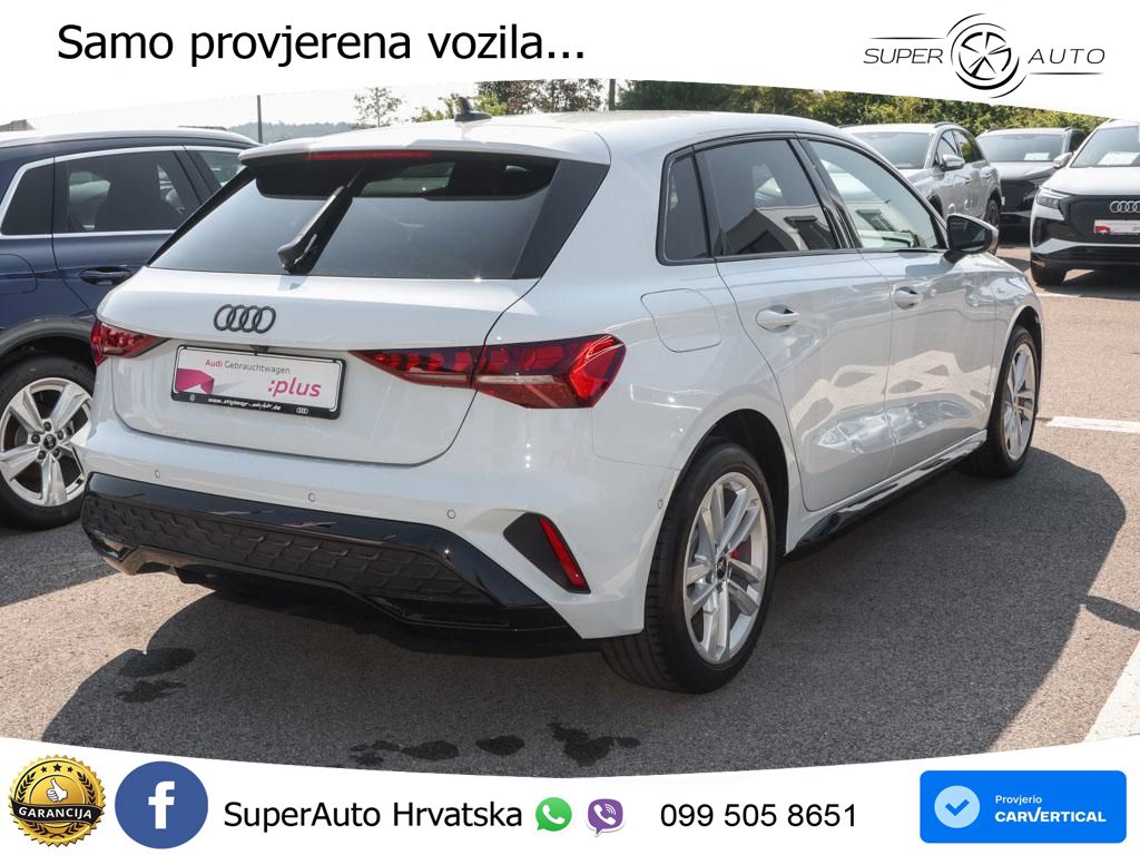Audi A3 45 TFSIe (272 KS) S tronic S line LED+GR SJED+ACC