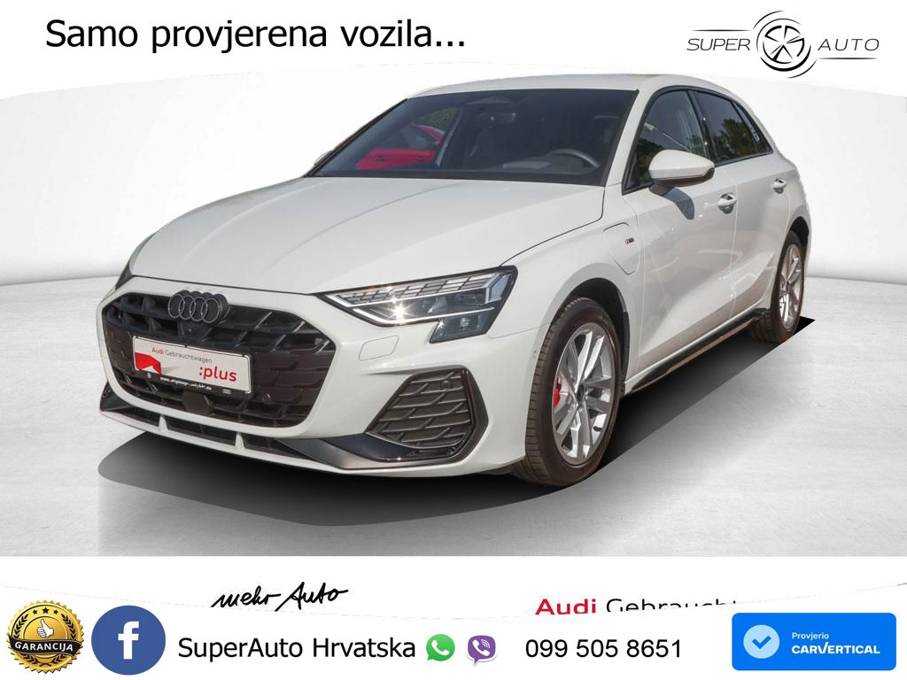 Audi A3 45 TFSIe (272 KS) S tronic S line LED+GR SJED+ACC