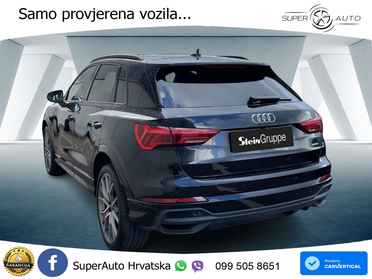 Audi Q3 40 TFSI (190 KS) quattro S tronic S line MATRIX+GR SJED+KAM