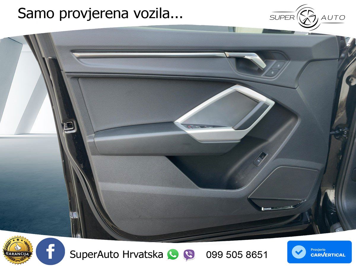 Audi Q3 40 TFSI (190 KS) quattro S tronic S line MATRIX+GR SJED+KAM