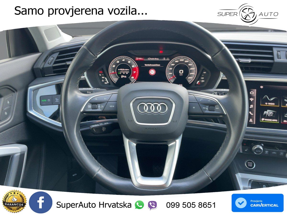 Audi Q3 40 TFSI (190 KS) quattro S tronic S line MATRIX+GR SJED+KAM